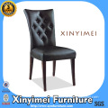 Comfortable Black Hard Leather Dining Chair XYM-H50